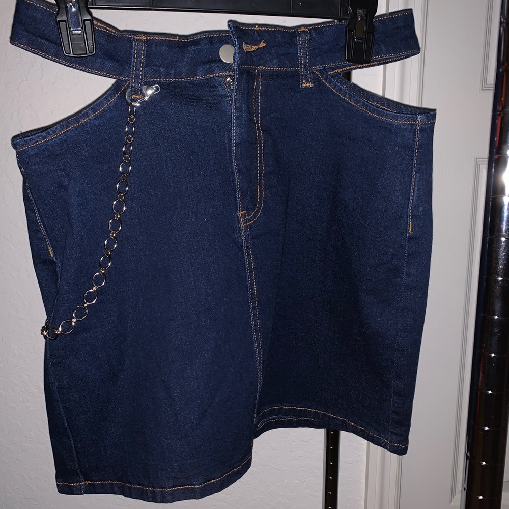 Denim skirts